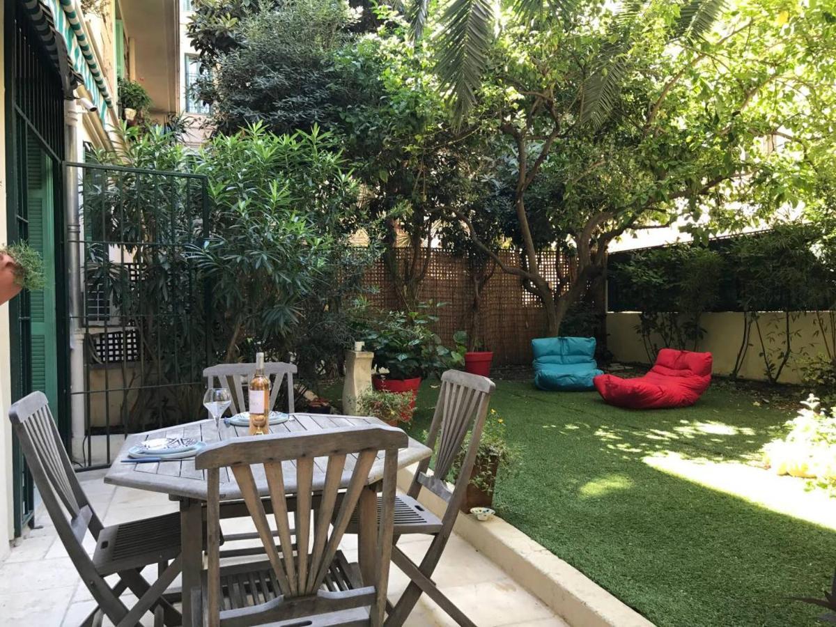 Homelivia, Luxueux Appartement Avec Jardin Prive Nice Eksteriør bilde