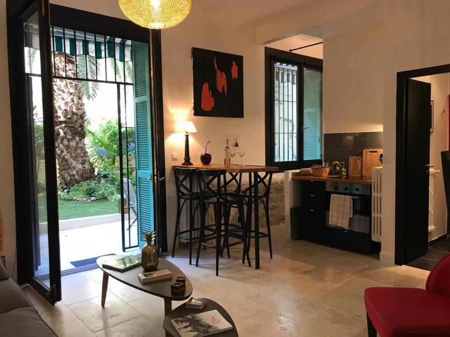 Homelivia, Luxueux Appartement Avec Jardin Prive Nice Eksteriør bilde
