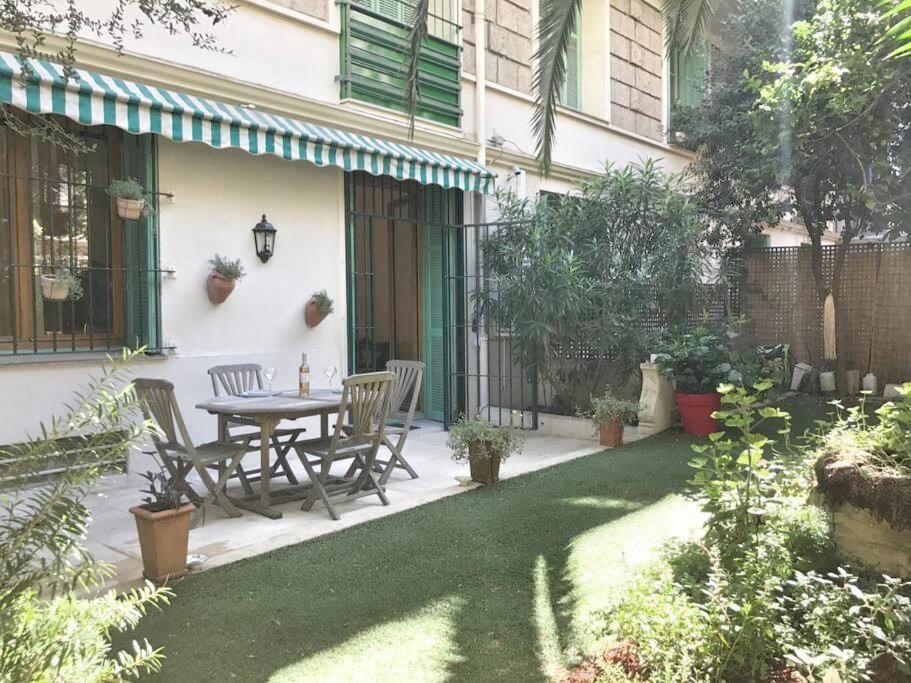 Homelivia, Luxueux Appartement Avec Jardin Prive Nice Eksteriør bilde