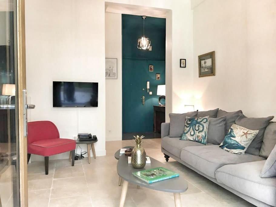 Homelivia, Luxueux Appartement Avec Jardin Prive Nice Eksteriør bilde